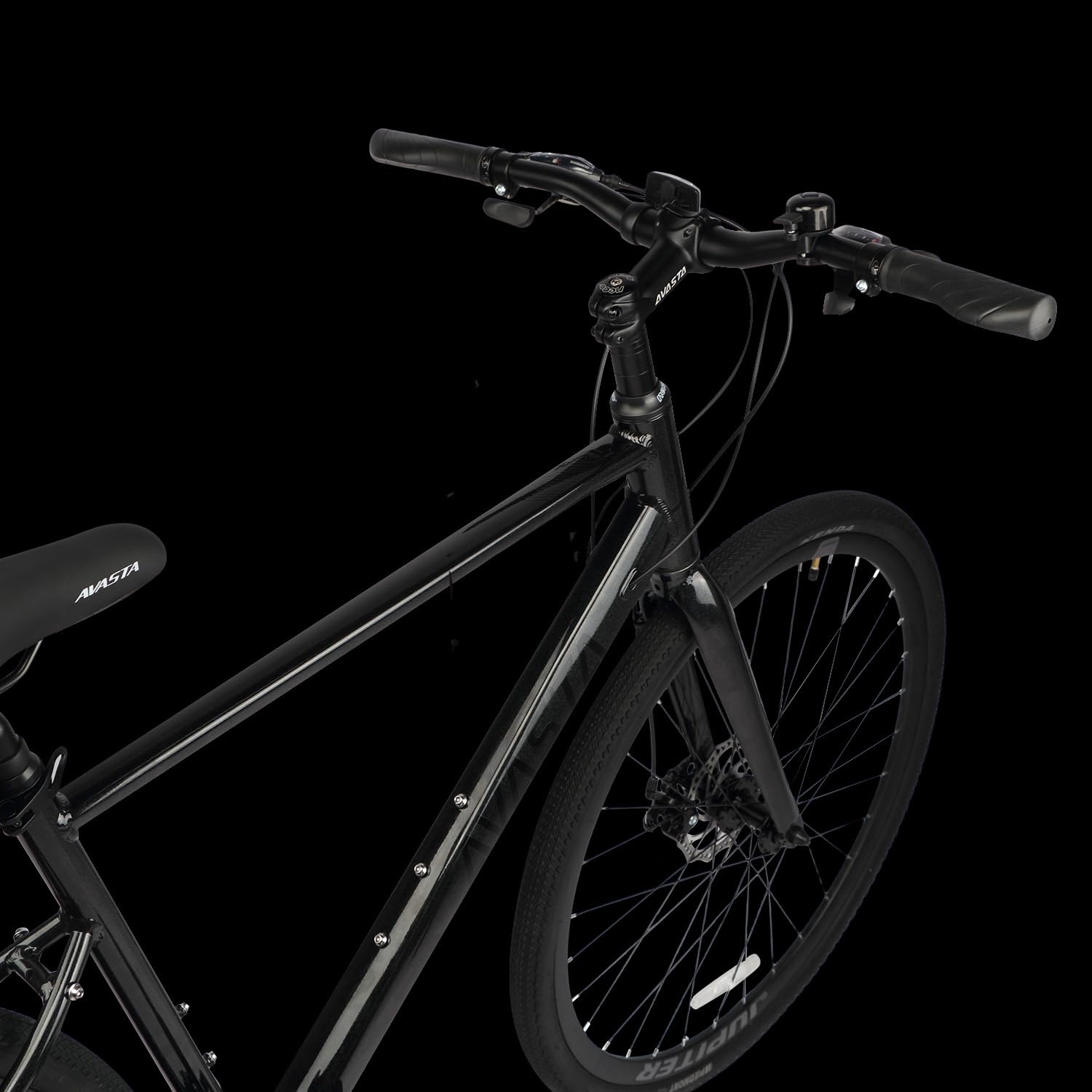 AVASTA Jupiter 700C Road Adult Step-Over Hybrid Cycling Bike Bicycle, Aluminum Frame, 21-Speed, Dual Disc Brakes, Multpile Colors for Men Woman Male Female - Image 5