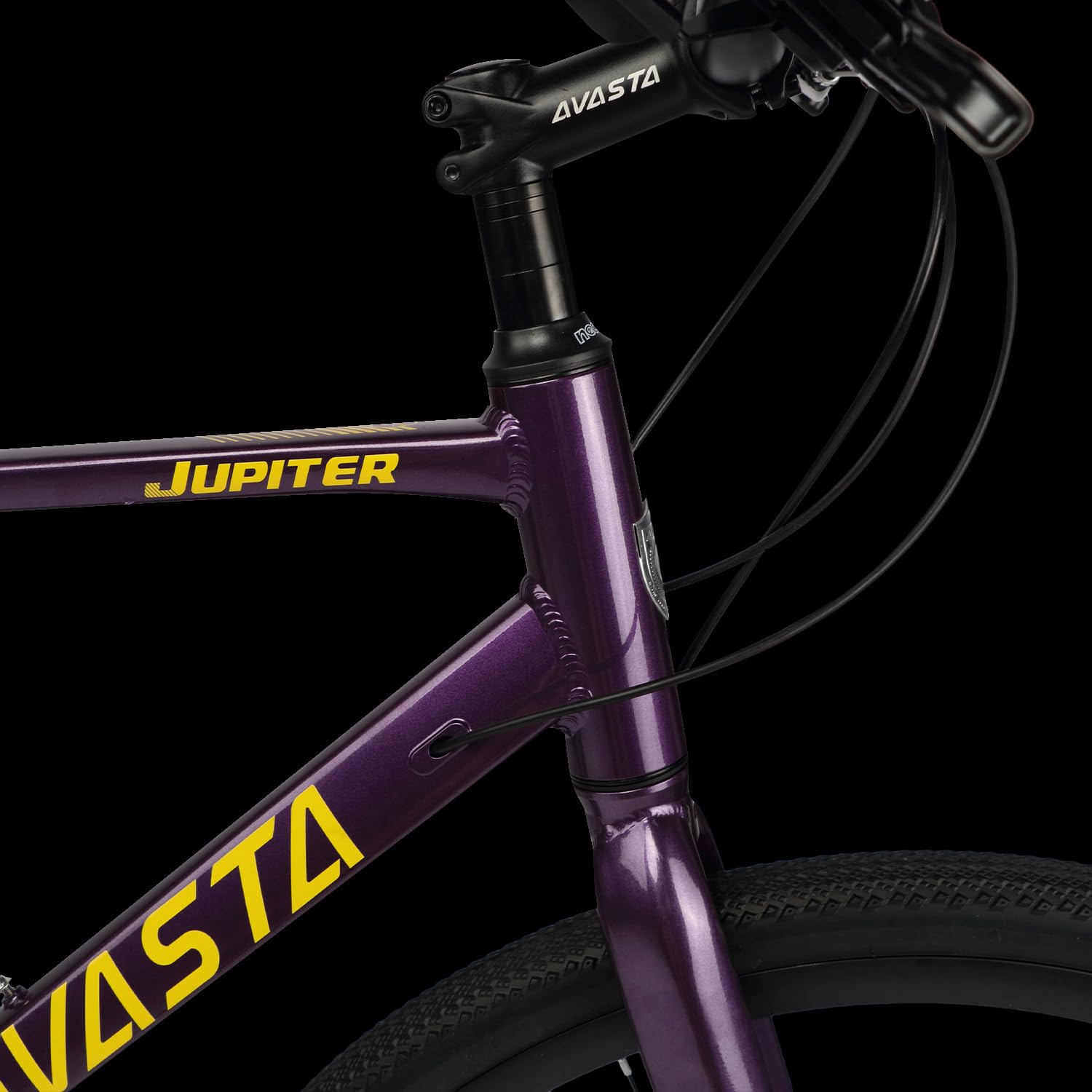 AVASTA Jupiter 700C Road Adult Step-Over Hybrid Cycling Bike Bicycle, Aluminum Frame, 21-Speed, Dual Disc Brakes, Multpile Colors for Men Woman Male Female - Image 6