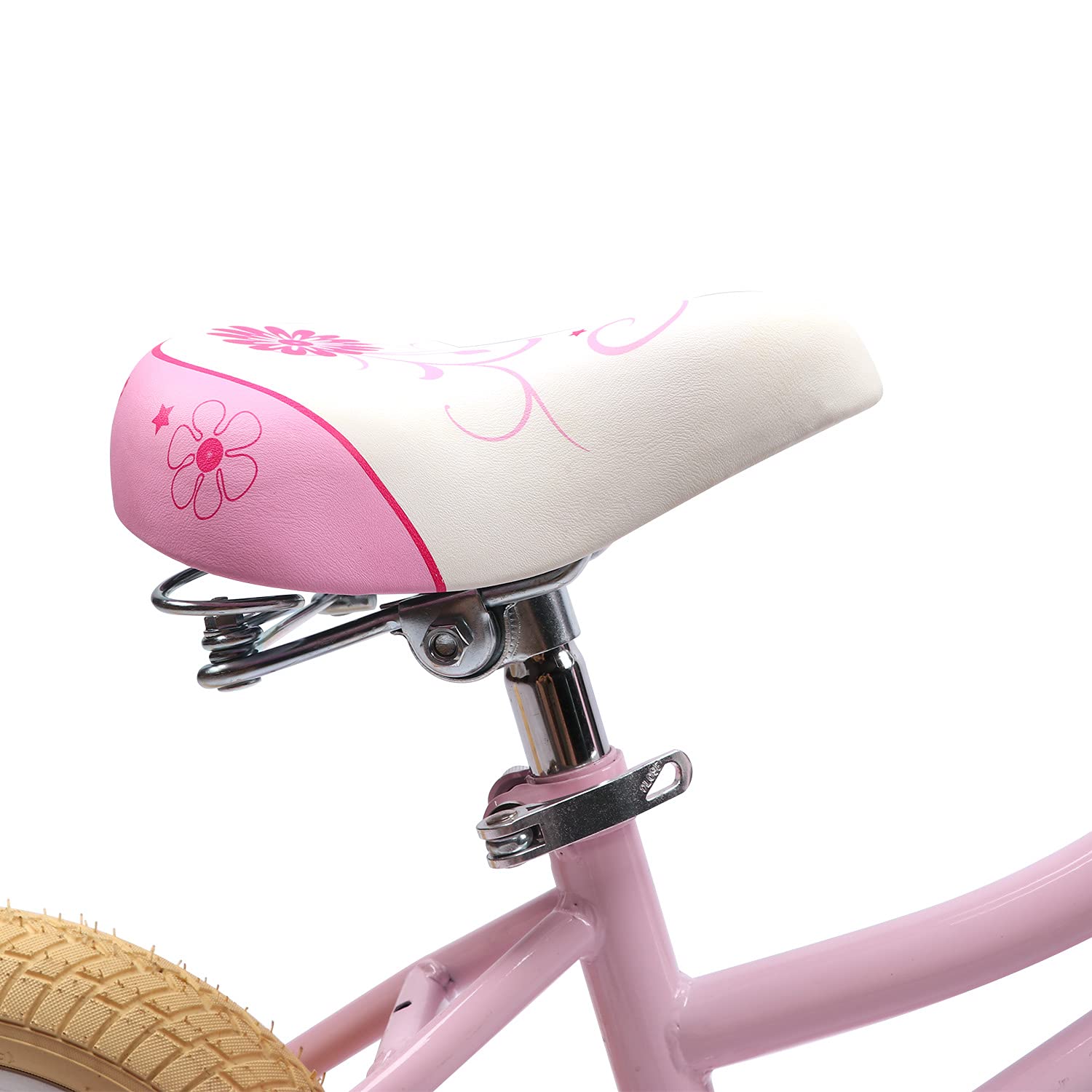 AVASTA Kids Bicycle Saddle for Girls & Boys Waterproof Wide Soft Bike Cushion Dual Shock Absorbing Fit for 12 14 16 18 20 or 20 22 24 26 inch Mountain Road Bike - Image 3