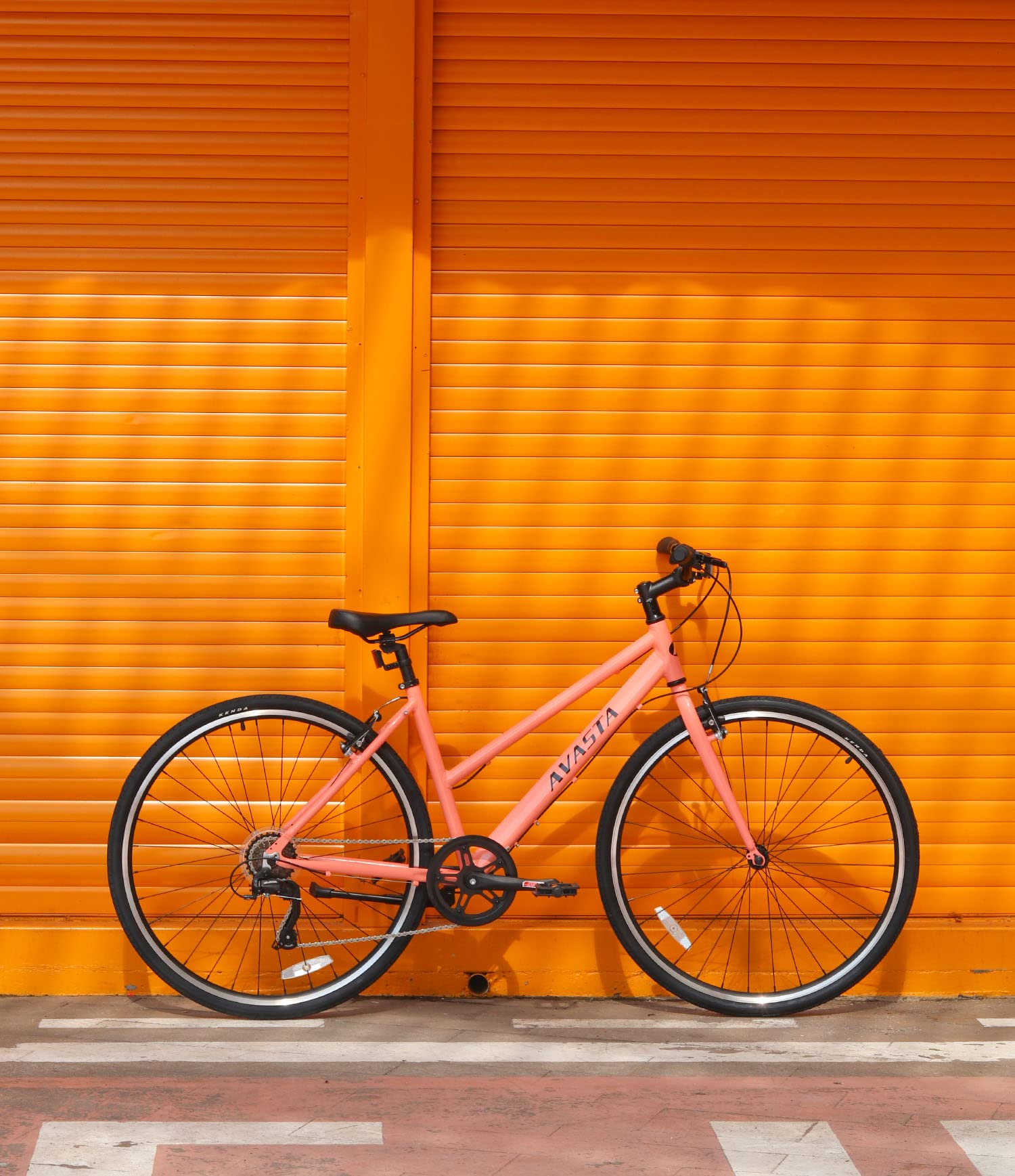 AVASTA Populus 700C Road Bike for Women with Kickstand, 15 17 Inch Lightweight Step Through Aluminum Alloy Frame, 7-Speed Drivetrain, Multiple Colors - Image 6