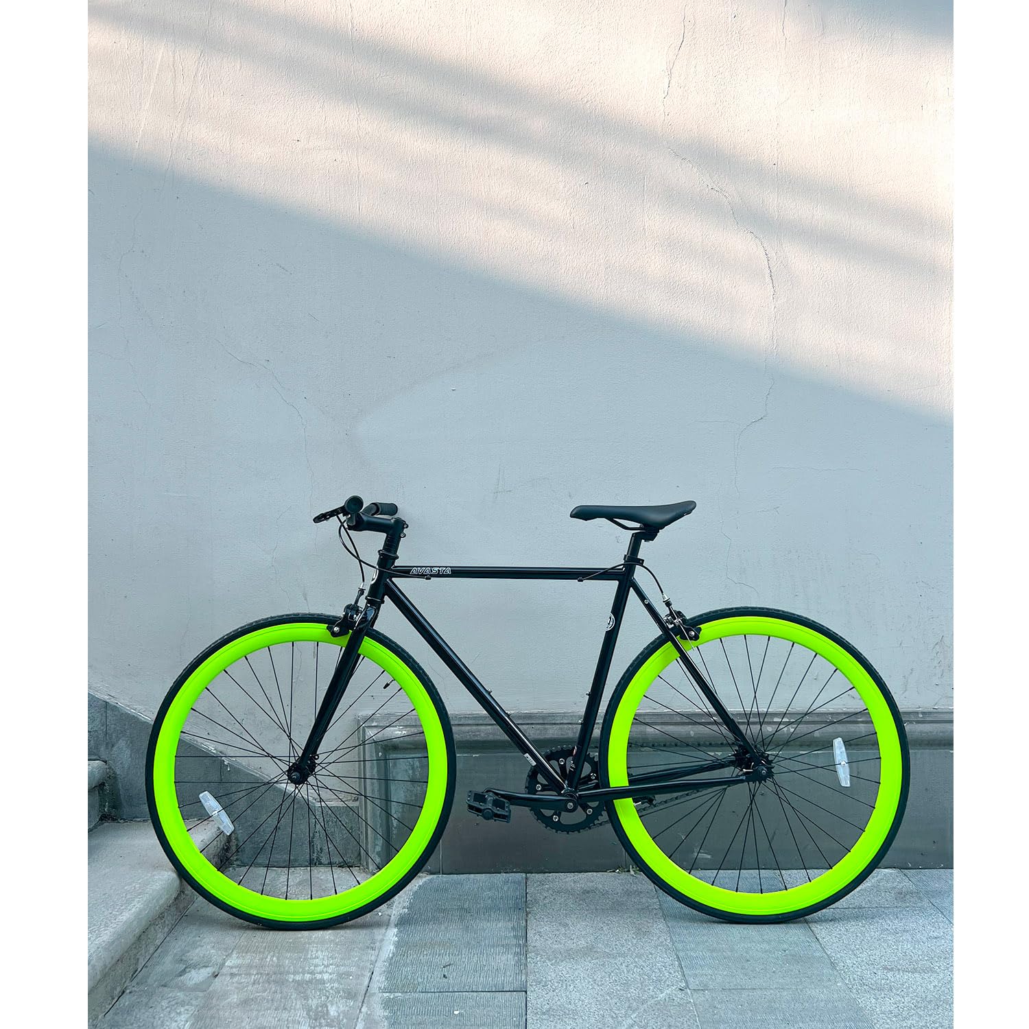 AVASTA Single-Speed Fixed Gear Urban Commuter Fixie Bike Flip Flop Hub Bicycle, Multiple Colors - Image 5